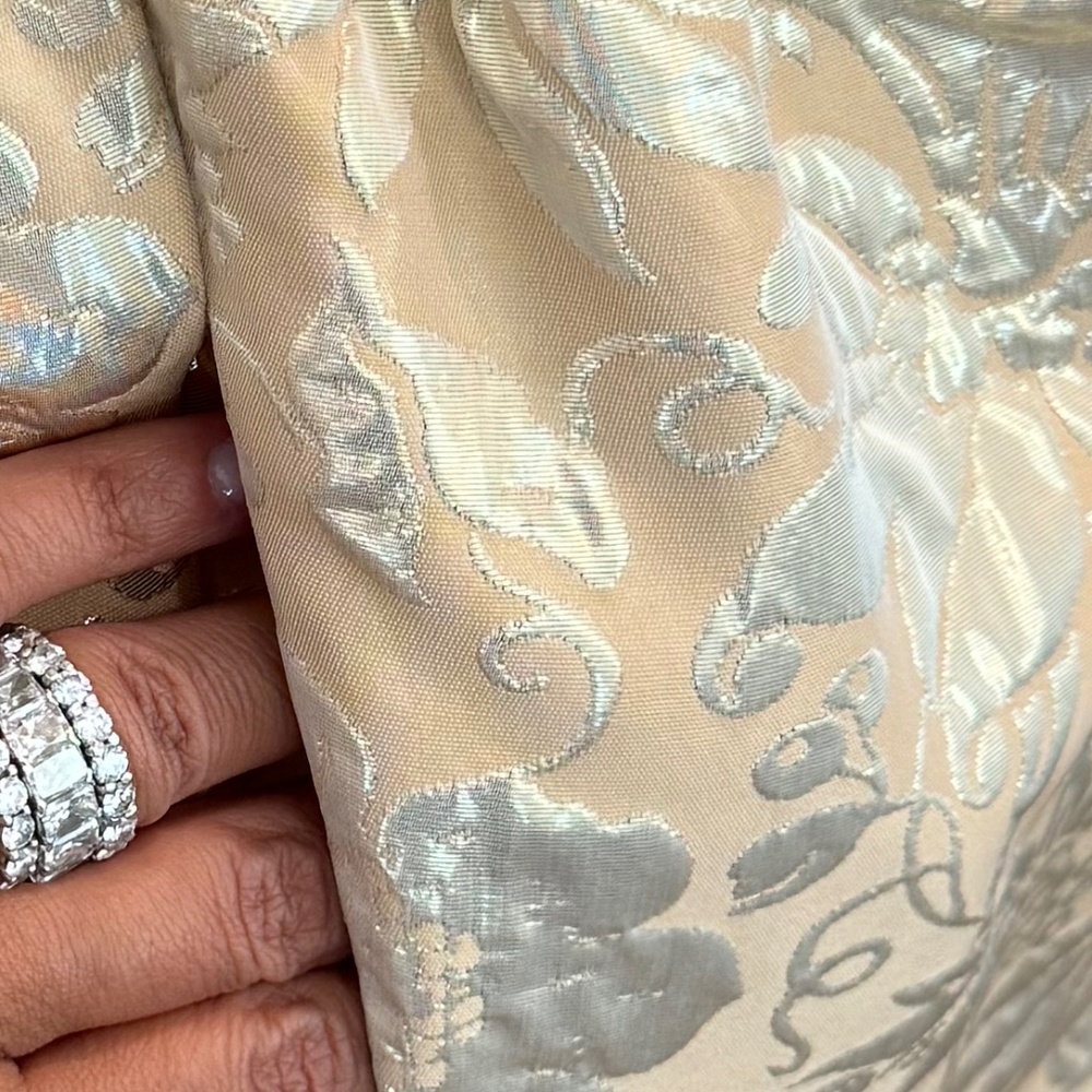 Moschino Perfect Party Dress - Gold Size 10 - Picture 11 of 14